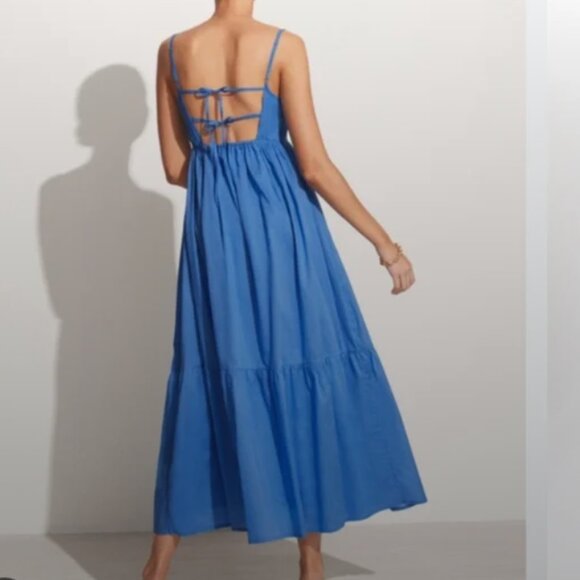 Faithfull the Brand Blue Maxi Dress - Picture 4 of 10